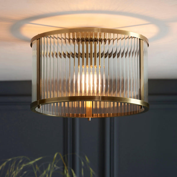 Flush lampshade sales