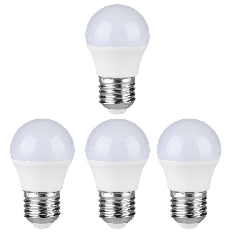 4 x  E27 LED 4.5W Non-Dimmable Lamp/Bulb (40W Equivalent)