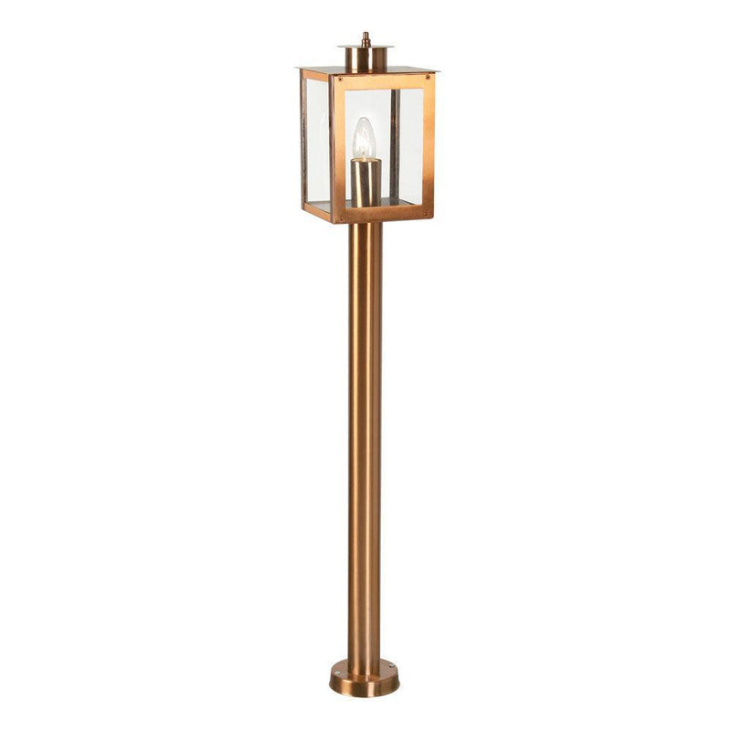 Oaks Lighting Saxton 1M Copper Outdoor Mini Post - IP44