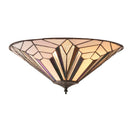 Buy Interiors 1900 Astoria 48cm Tiffany Flush Ceiling Light