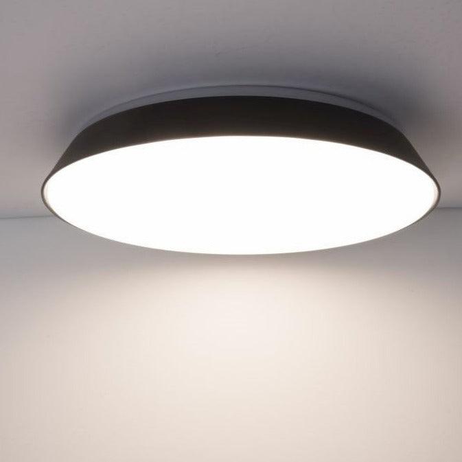 Lutec Painter LED Grey Flush Ceiling Light 8403001012