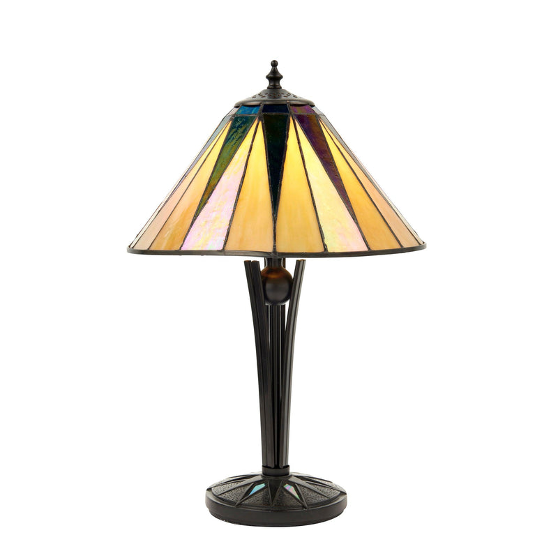 Interiors 1900 Dark Star Tiffany Table Lamp