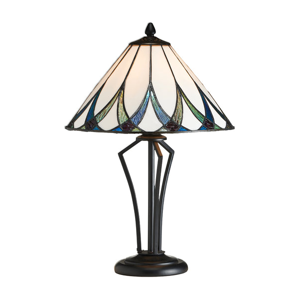 Oaks Allanton Medium Tiffany Table Lamp