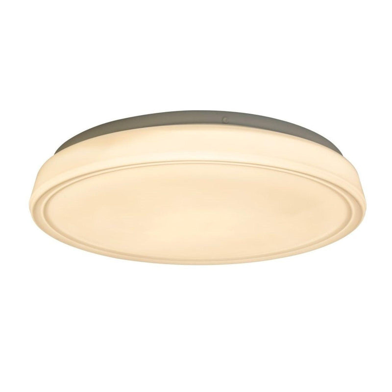 Lutec Virtuo LED Flush Ceiling Light in White - 34cm 8402801446