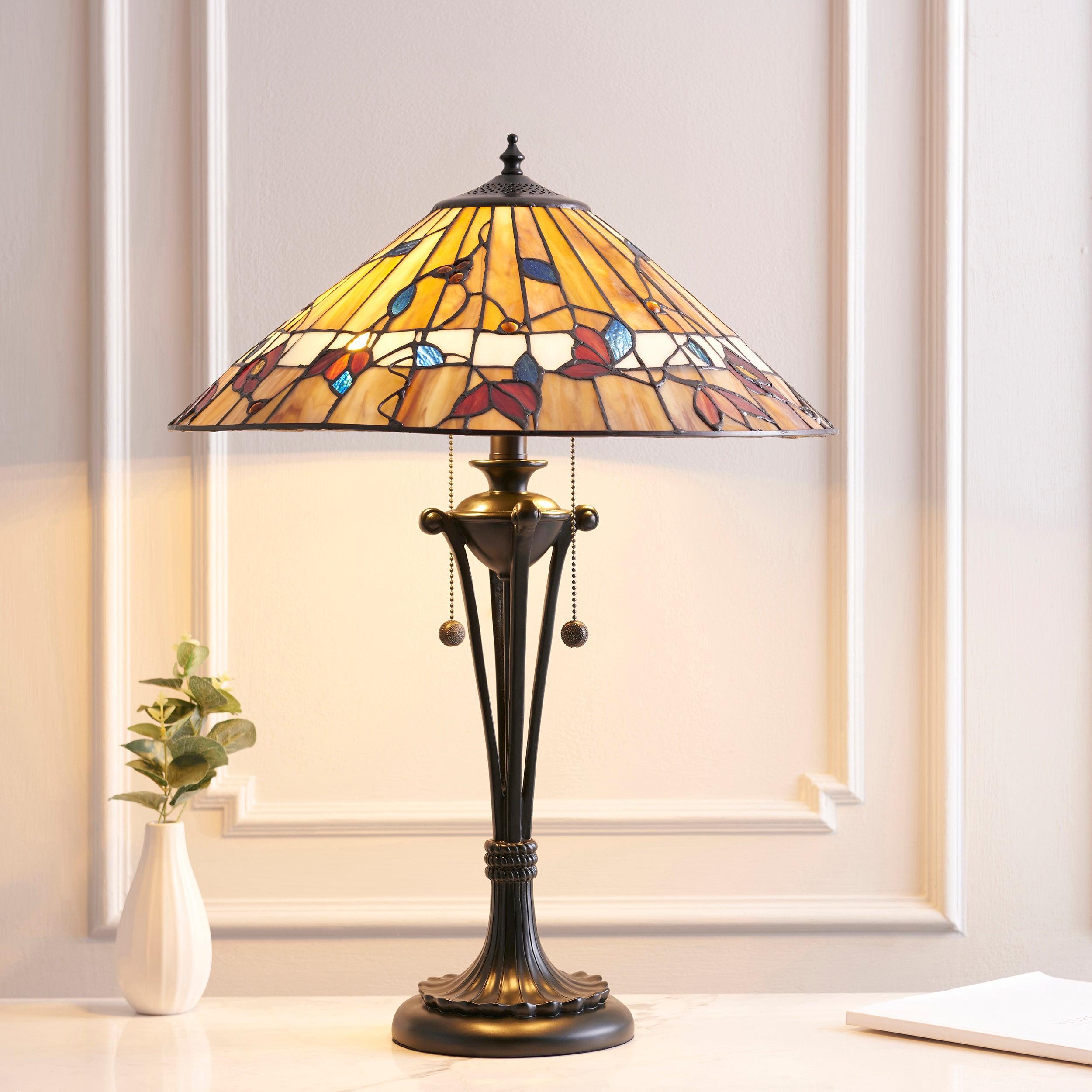 Interiors 1900 Bernwood Tiffany Table Lamp