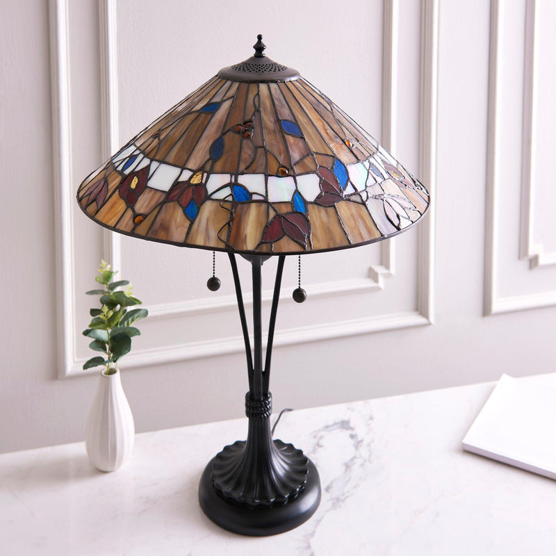 Interiors 1900 Bernwood Tiffany Table Lamp