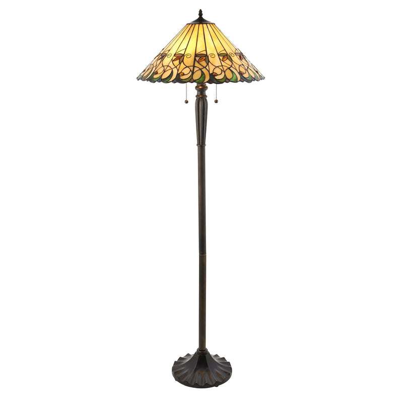 Interiors 1900 Jamelia Tiffany Floor Lamp