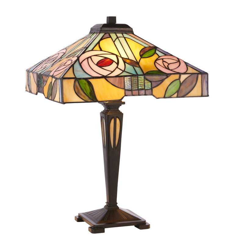 Interiors 1900 Willow Tiffany Table Lamp