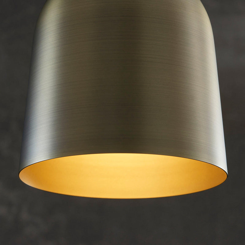 Lazenby Brass Industrial Pendant Ceiling Light-Ceiling Pendant Lights-Endon Lighting-7-Tiffany Lighting Direct