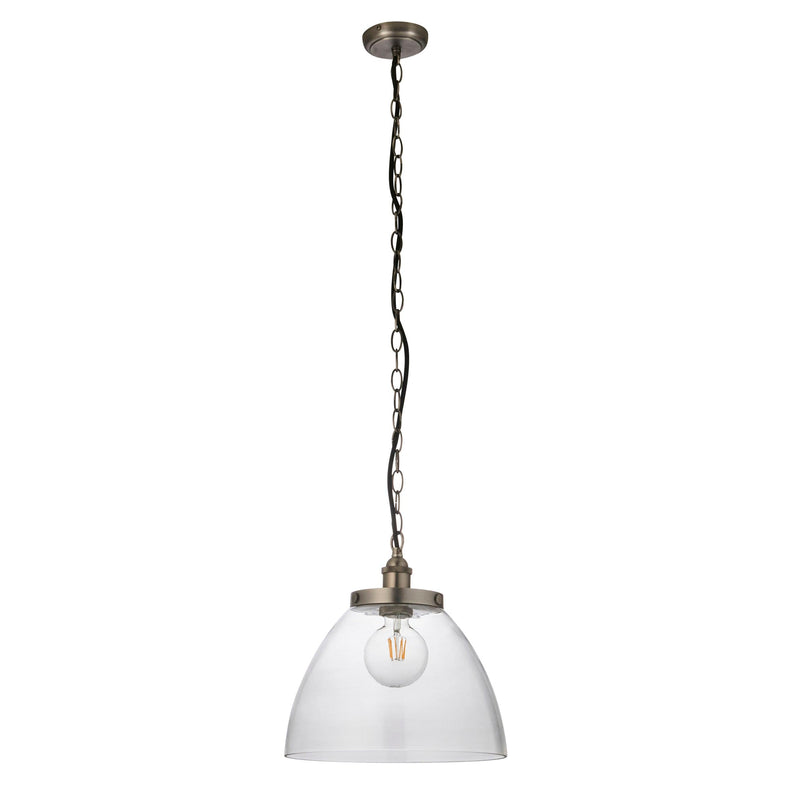 Hansen Grand Silver Pendant Ceiling Light-Ceiling Pendant Lights-Endon Lighting-9-Tiffany Lighting Direct