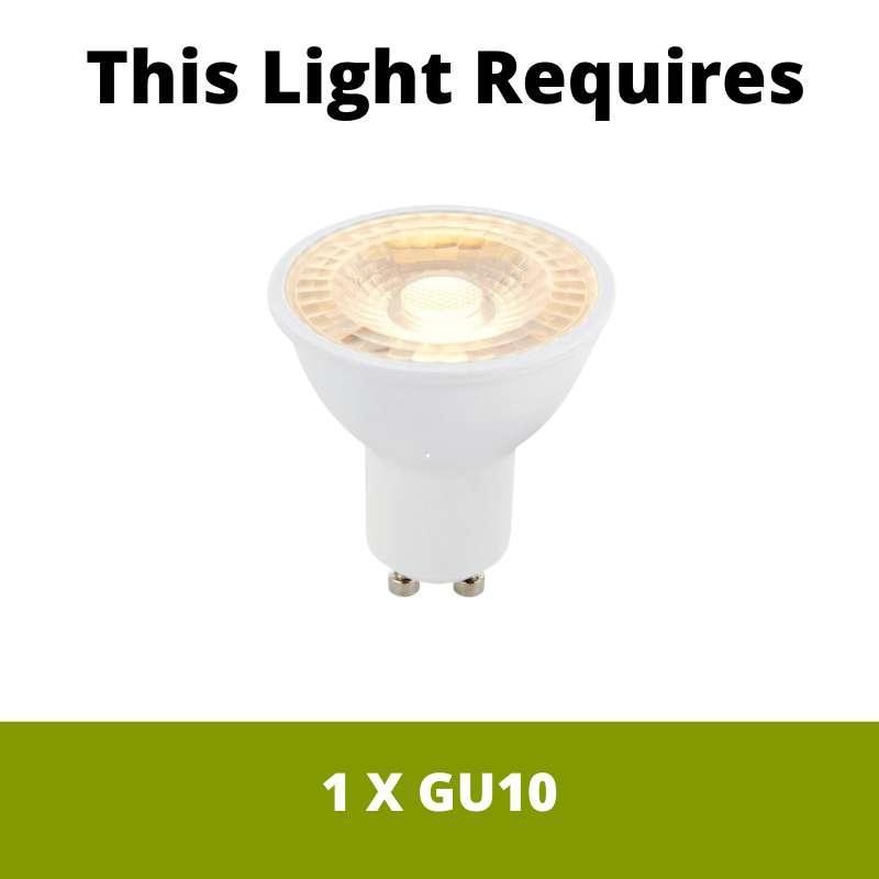 Trimless Adjustable Downlight Round White 50W