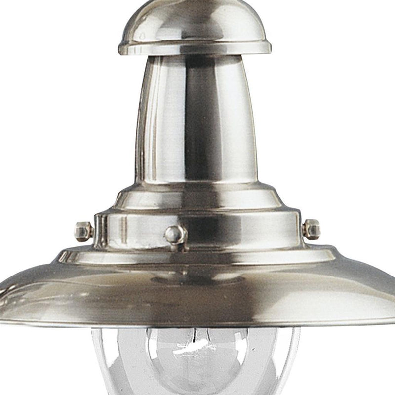 Searchlight Fisherman Ceiling Pendant - Satin Silver-Ceiling Pendant Lights-Searchlight Lighting-2-Tiffany Lighting Direct