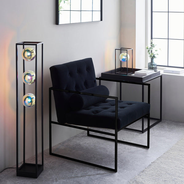 Kinjo Modern Black Floor Lamp