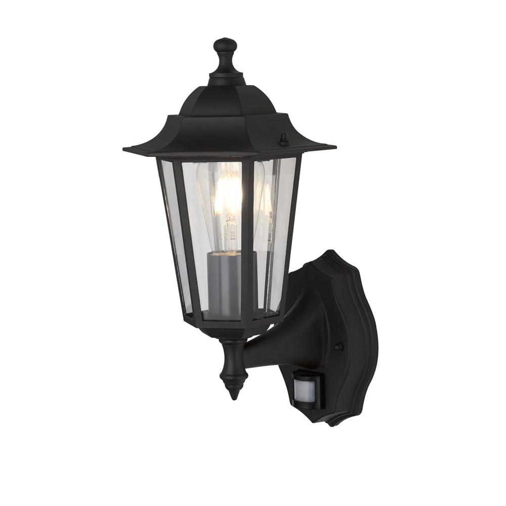   alex outdoor traditional wall light black