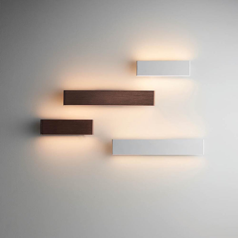 Endon Bodhi Matt White Wall Light - Large