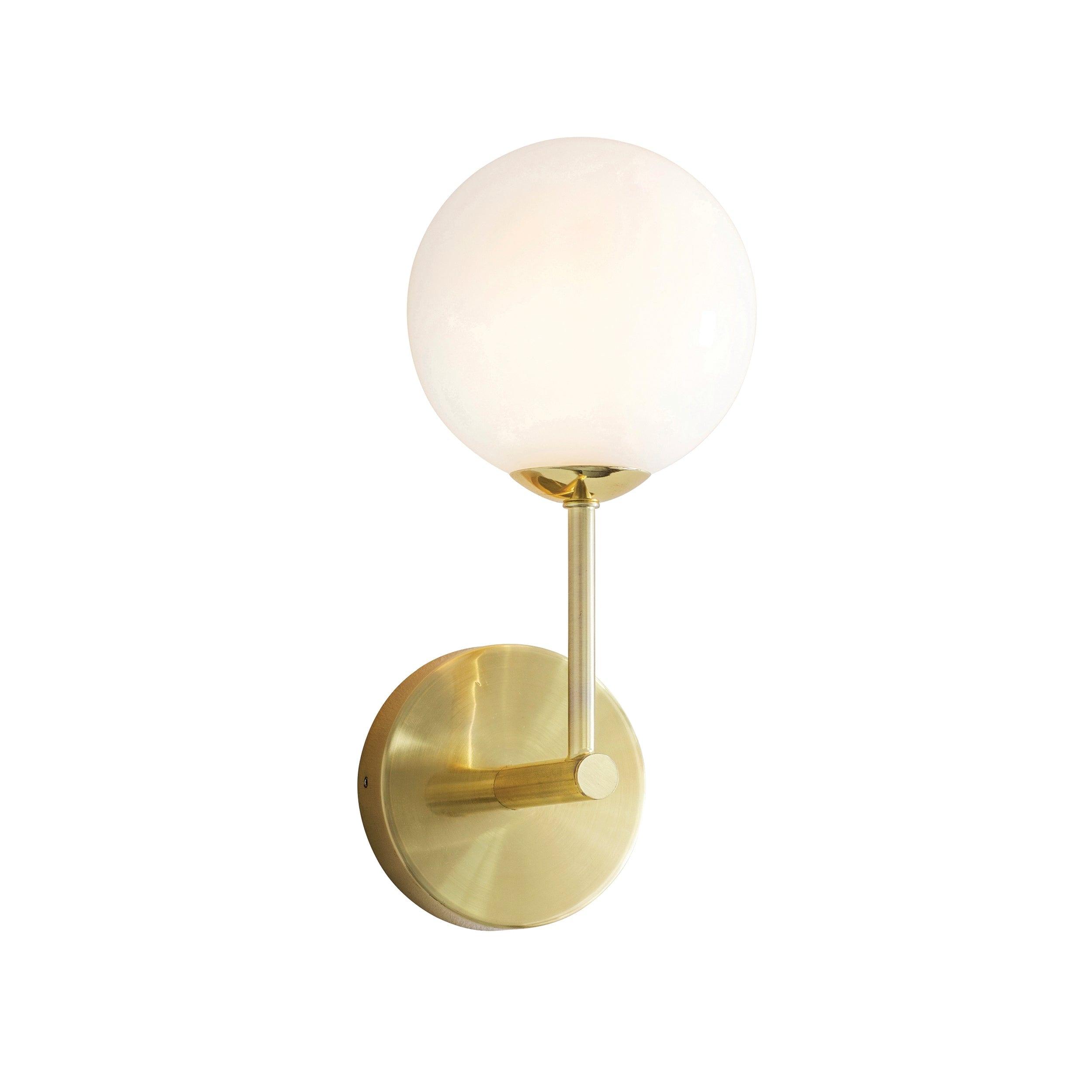 Otto Satin Brass Wall Light 75960,Endon Lighting,1