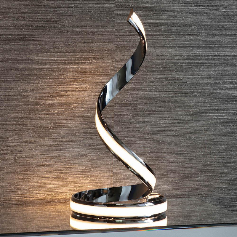 Endon Aria 1 Light Chrome Table Lamp 2