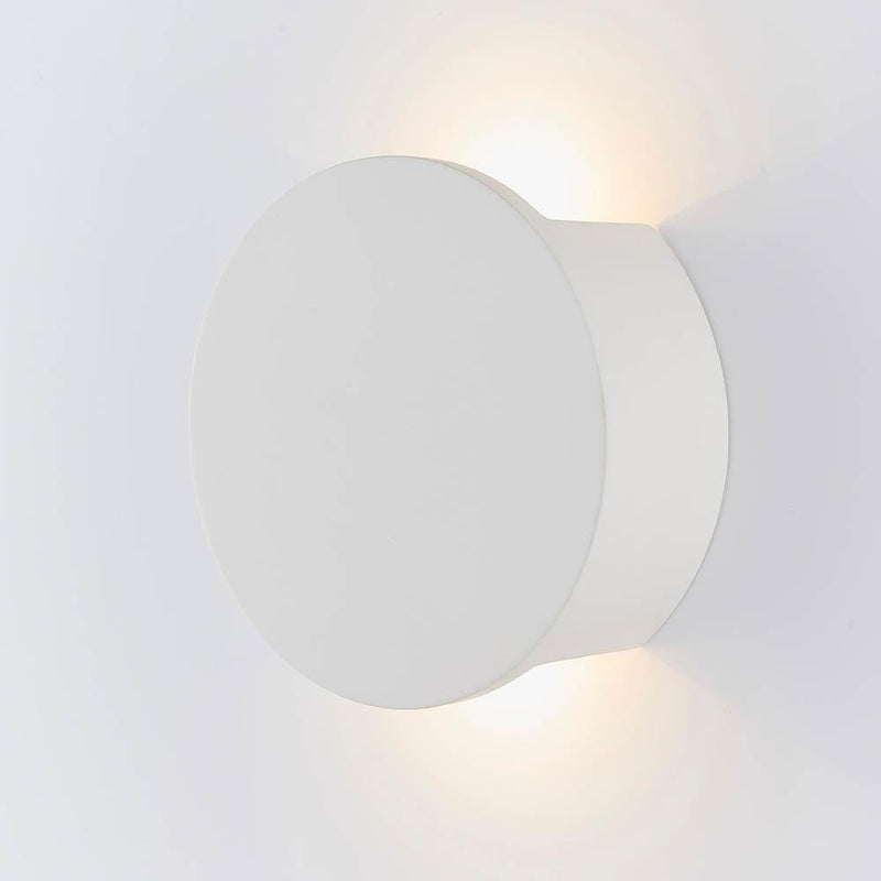 Endon Sanna 2 Light White Plaster Wall Light -Warehouse Clearance Stock