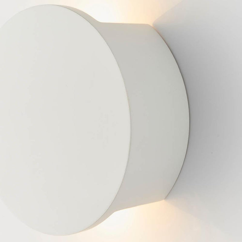 Endon Sanna 2 Light White Plaster Wall Light -Warehouse Clearance Stock