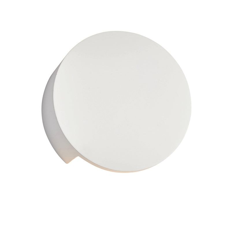 Endon Sanna 2 Light White Plaster Wall Light -Warehouse Clearance Stock