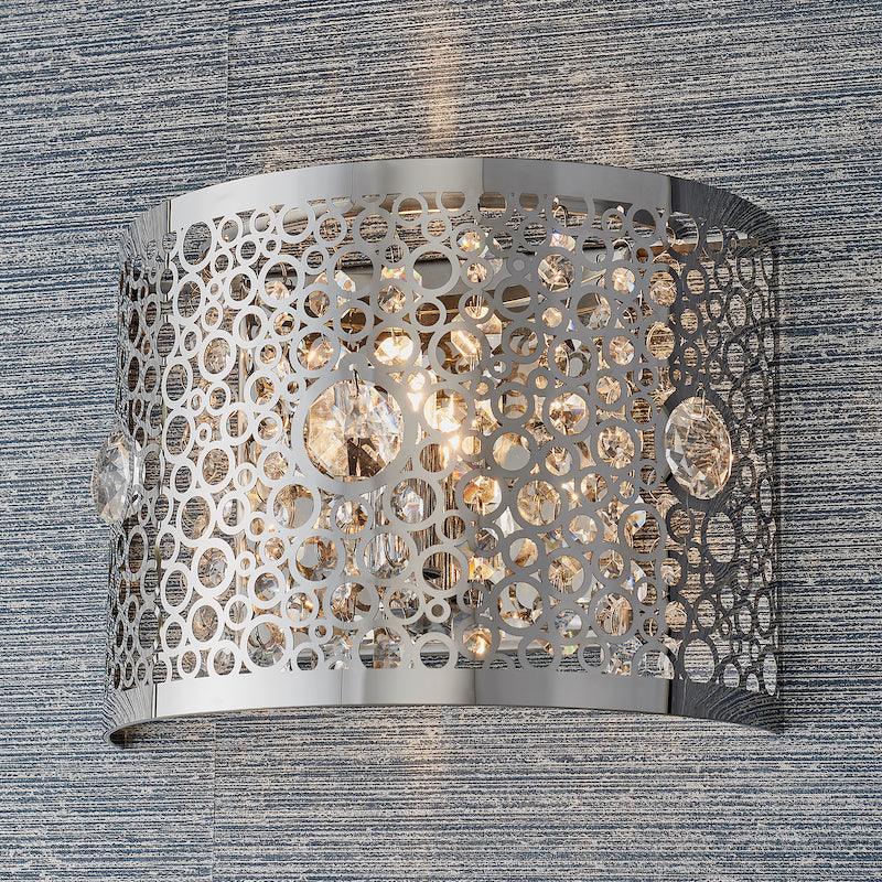 Fayola 1lt Wall Light by Endon Lighting side