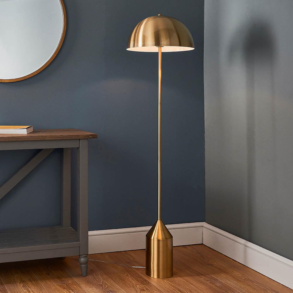 Endon Nova 1 Light Brass Finish Floor Lamp by Endon Lighting 3