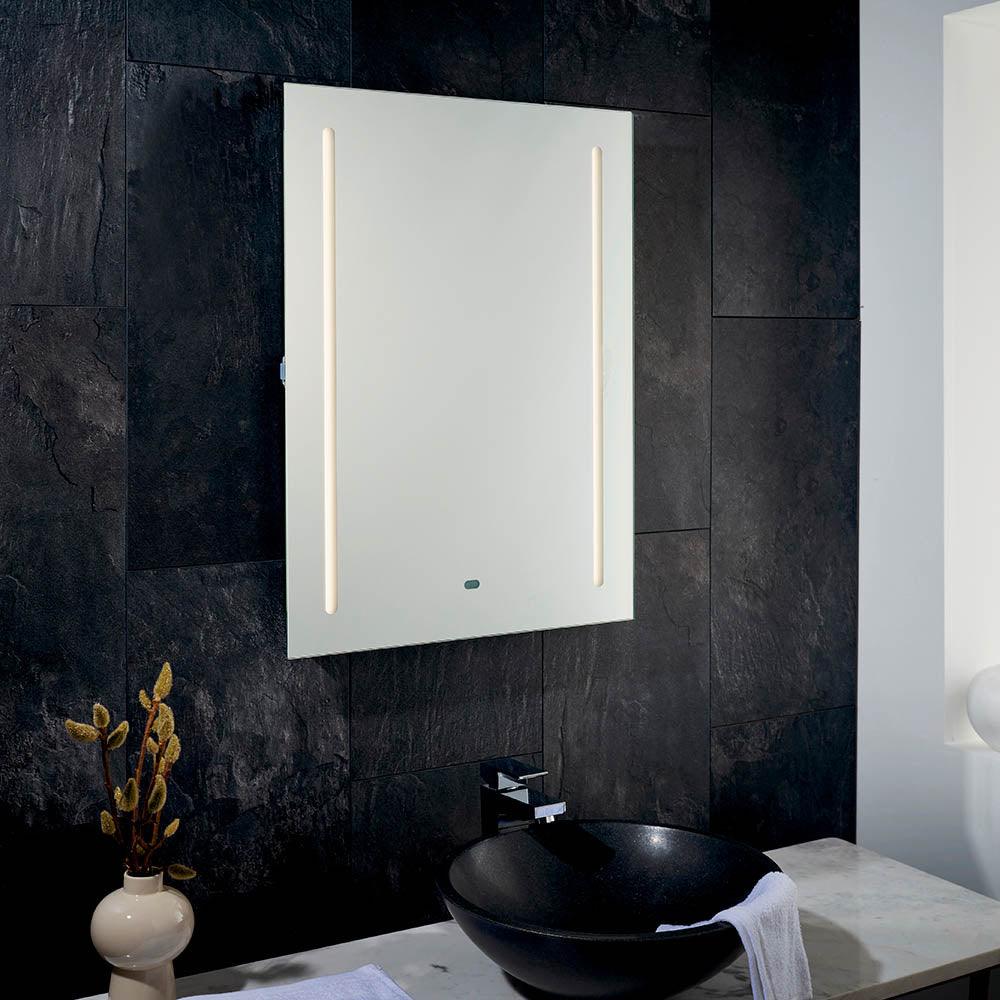 nero bathroom wall light by Endon Lighting Living Room Close Up 99