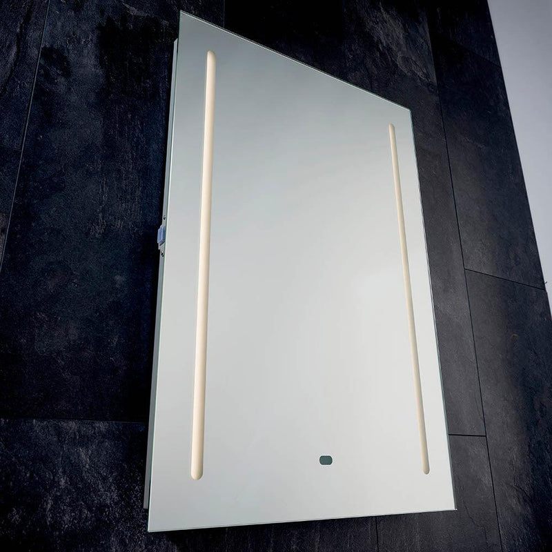 Endon Nero Mirror Bathroom Wall Light - IP44