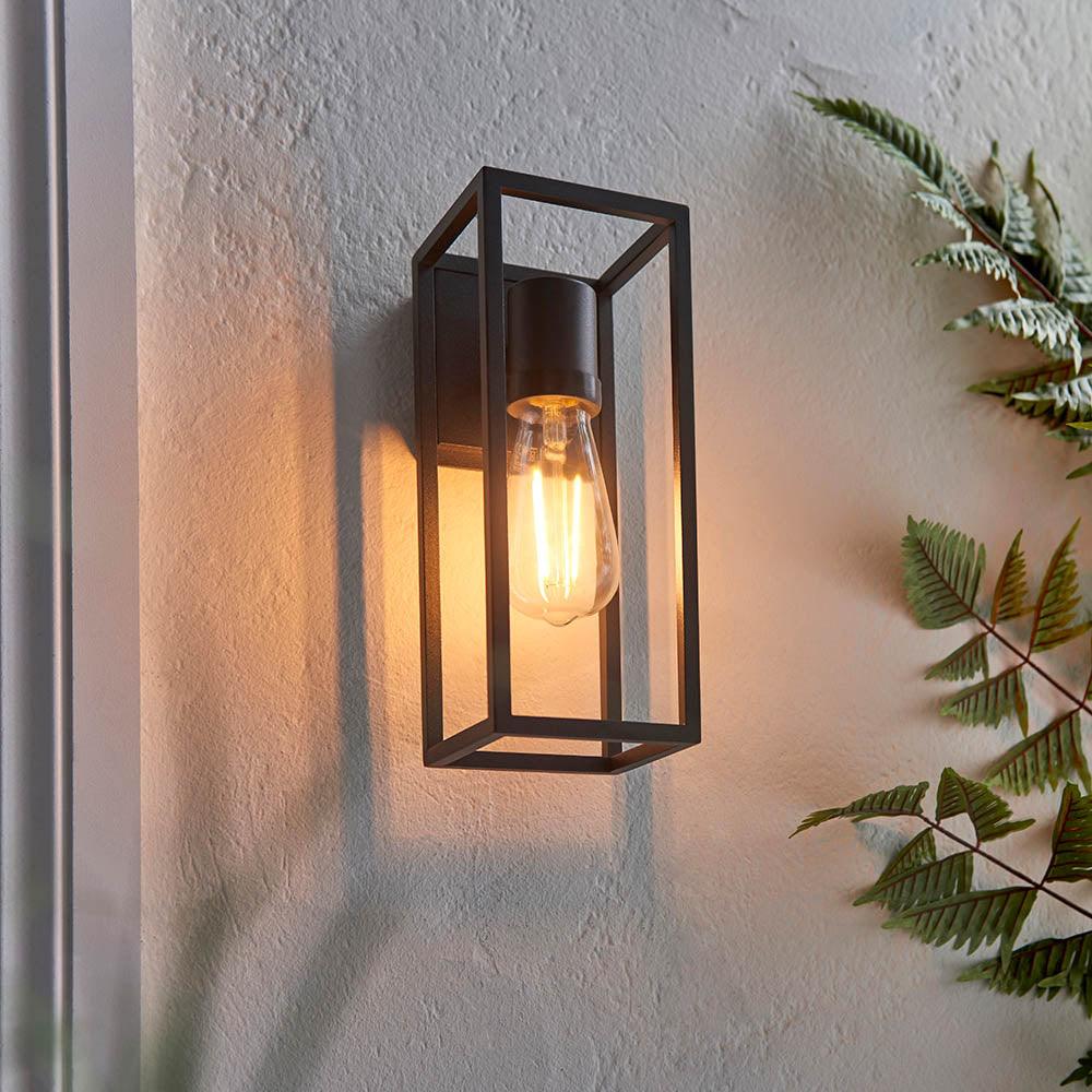 herbert outdoor wall light 91993 by Endon Lighting Living room close up image