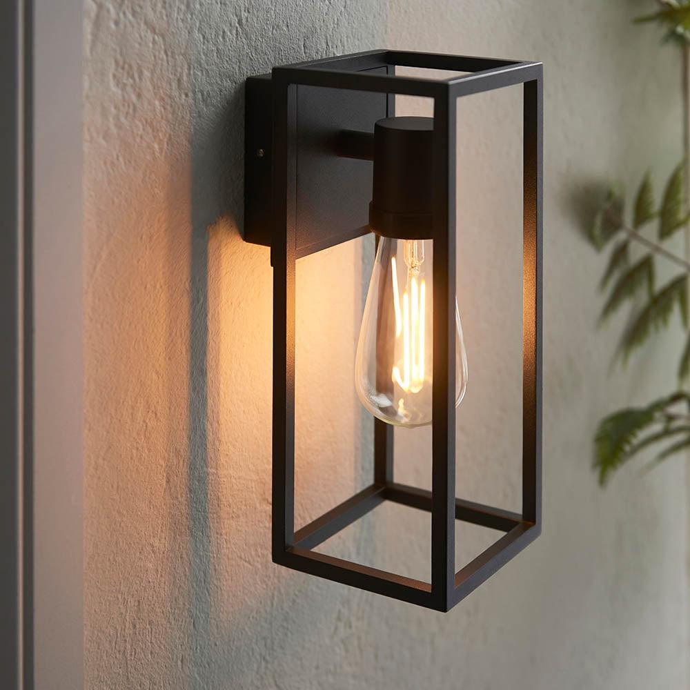 herbert outdoor wall light 91993 by Endon Lighting Living Room Family Shot