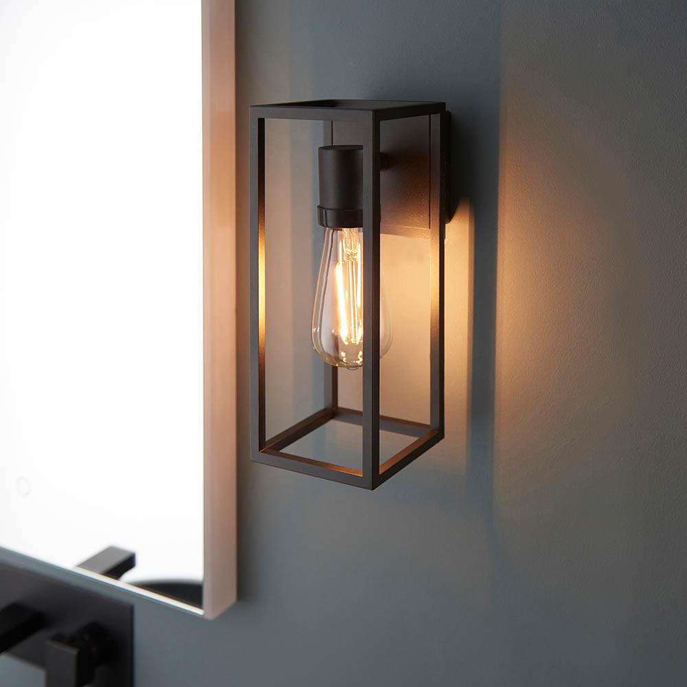 herbert outdoor wall light 91993 by Endon Lighting Bedroom Close Up Image