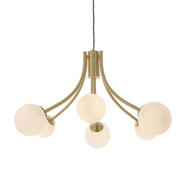 Bloom 6lt Pendant Light by Endon Lighting