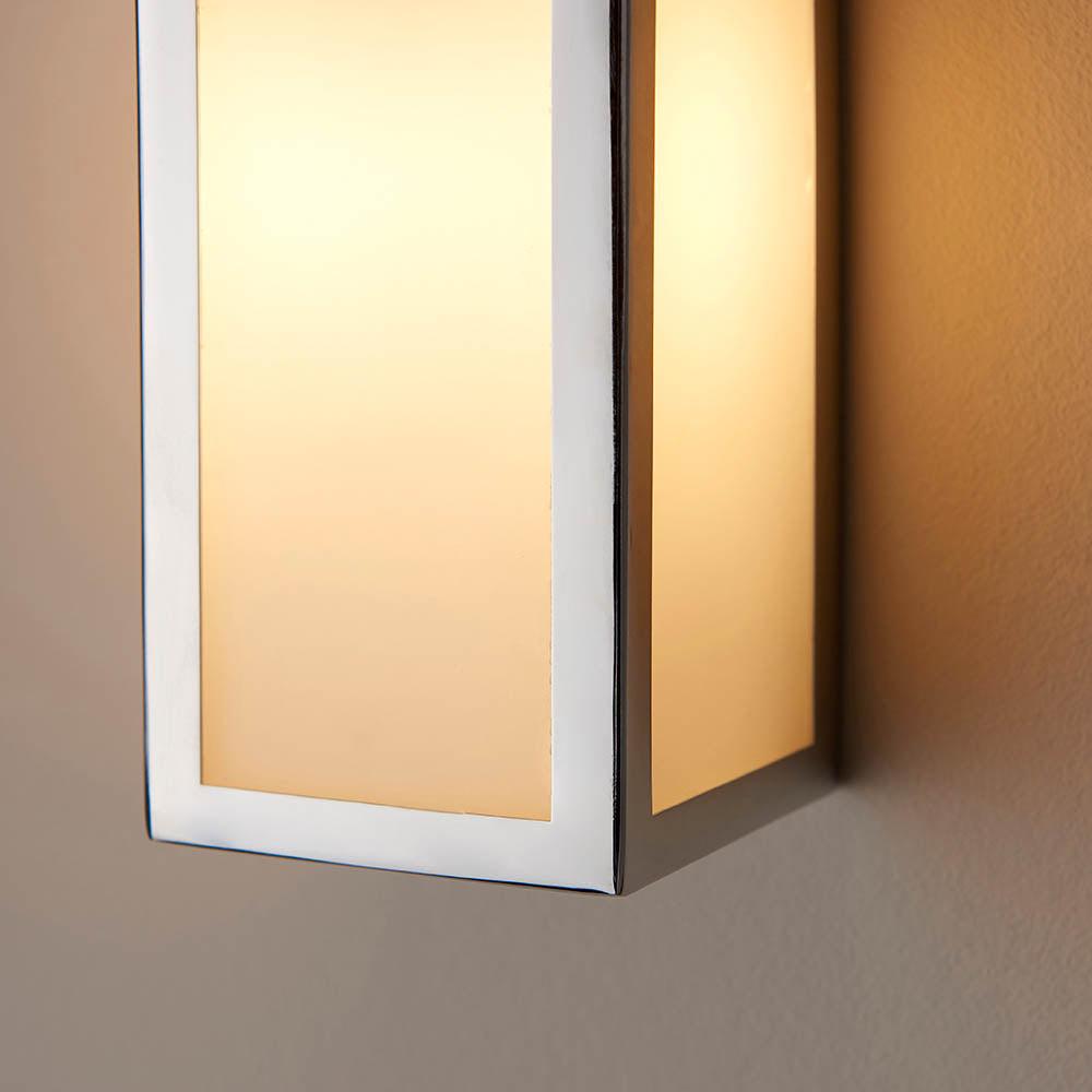 newham chrome finish bathroom wall light 1 by Endon Lighting Bedroom Hero Shot