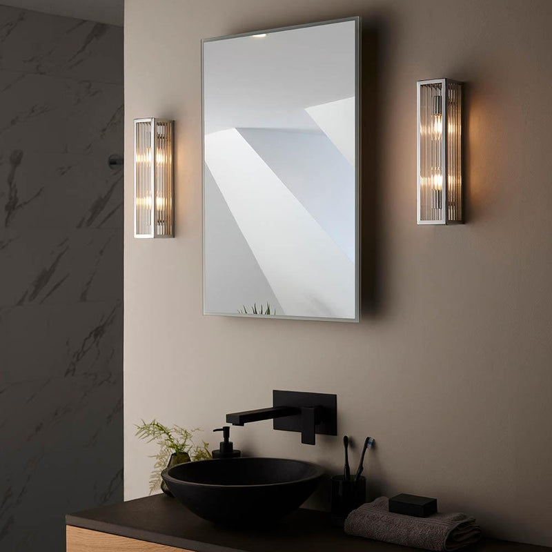 Endon Newham Chrome Finish Bathroom Wall Light