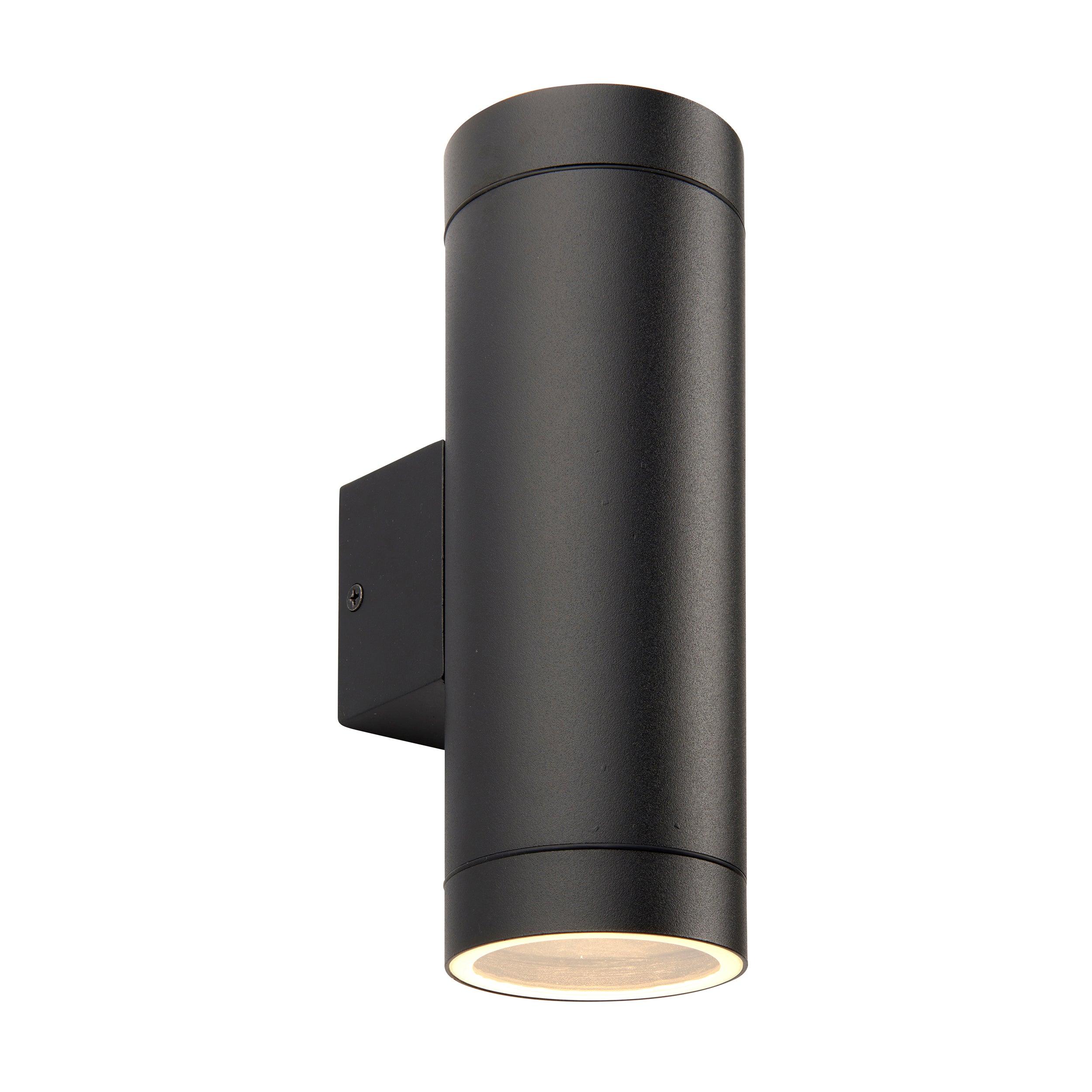 palin black xl outdoor wall light ip44 7wby saxby lighting