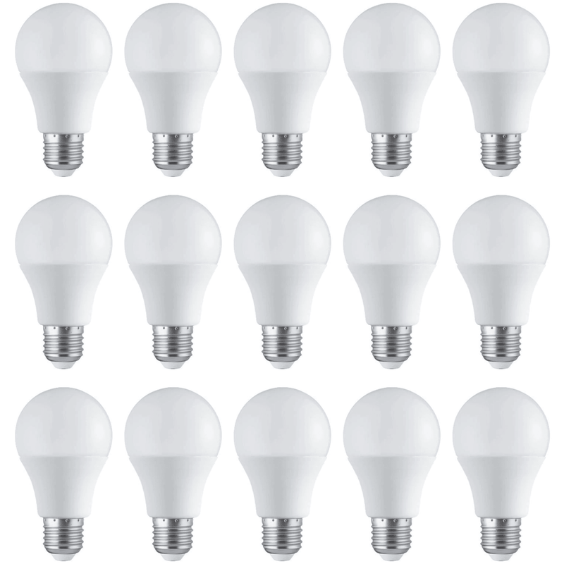 15 x E27 LED Dimmable 10W Lamp/Bulb (60W Equivalent)