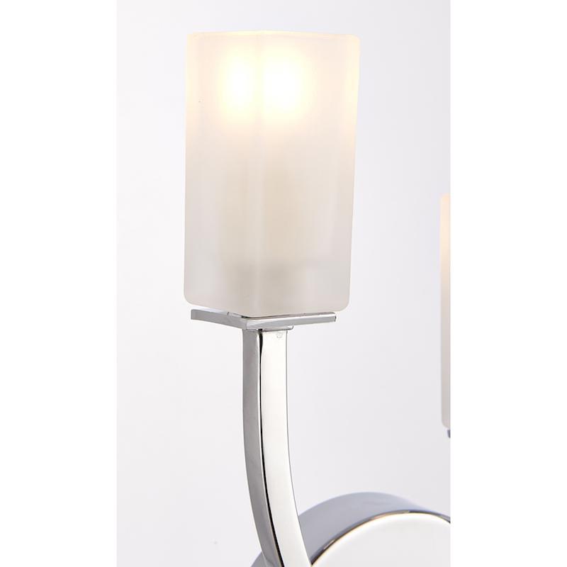 Havana 2lt Wall Light by Endon Lighting light close up