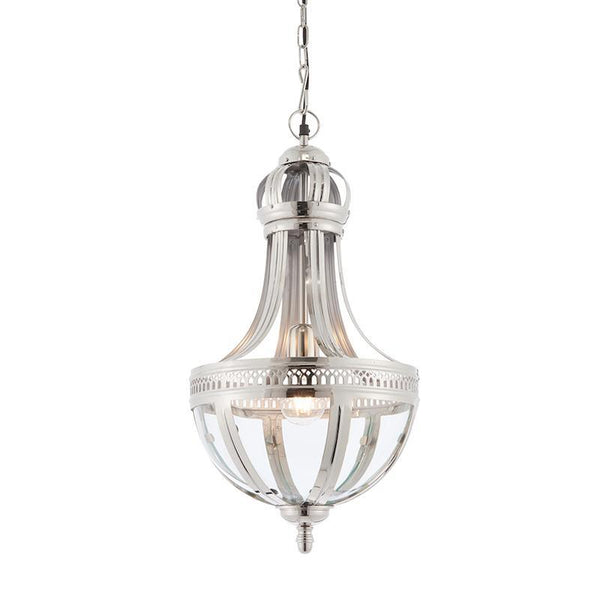 Vienna 1lt Large Ceiling Pendant Light by Endon Lighting