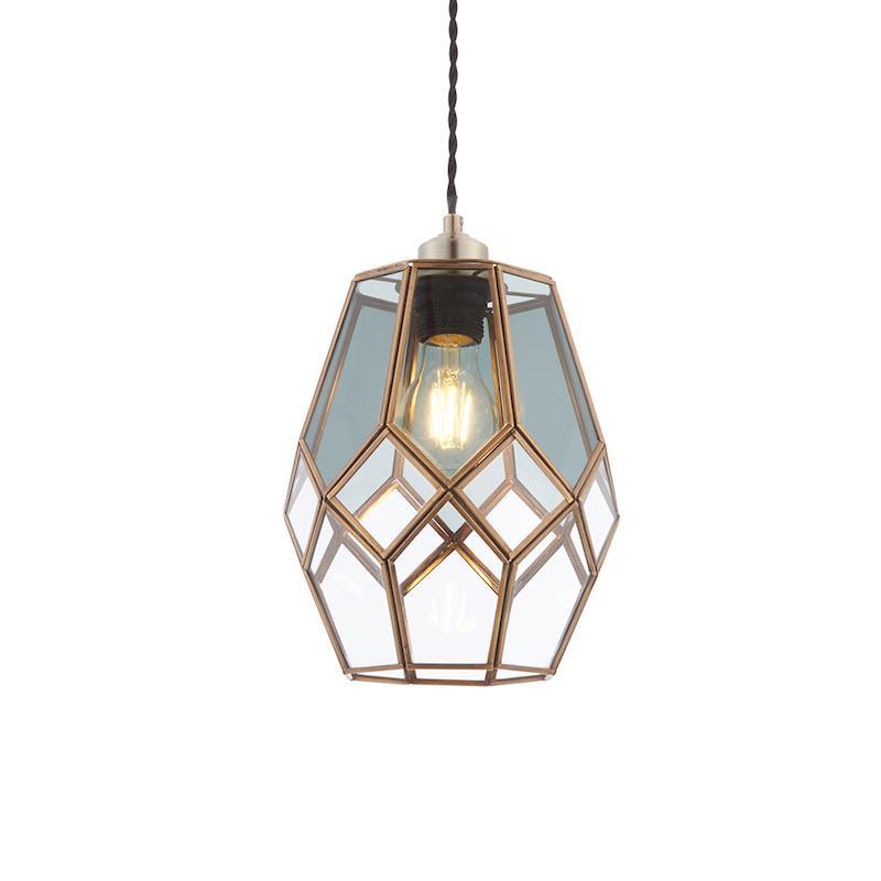 Ripley 1lt Ceiling Pendant Light by Endon Lighting