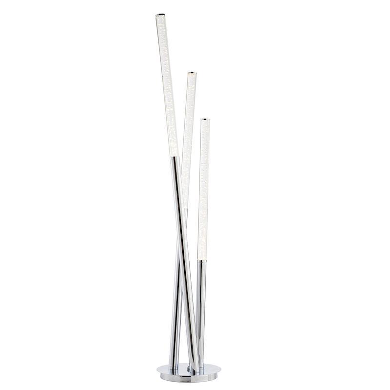 Glacier 3lt Floor Lamp by Endon Lighting