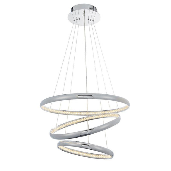 Ozias 1lt Ceiling Pendant Light by Endon Lighting