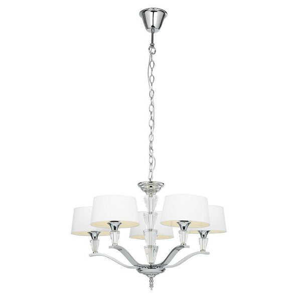 Fiennes 5lt Ceiling Pendant Light by Endon Lighting