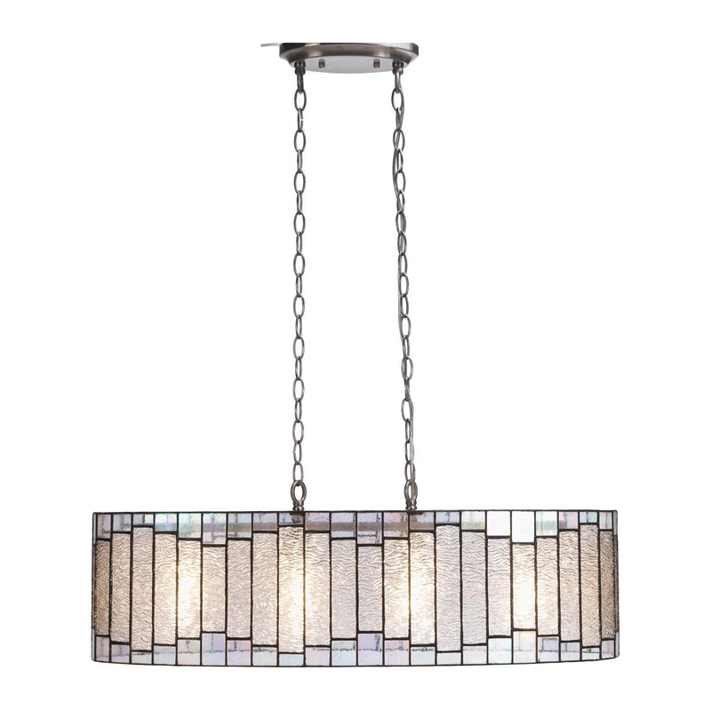 Oaks Lighting Iras Tiffany Ceiling Pendant