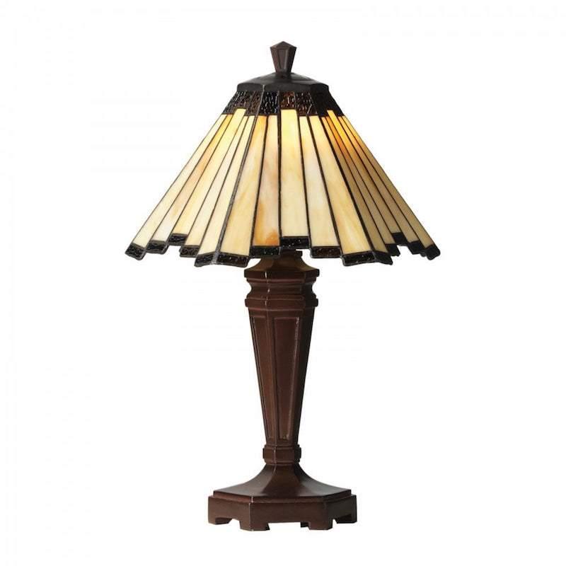 Feste Medium Tiffany Table Lamp by Oaks Lighting