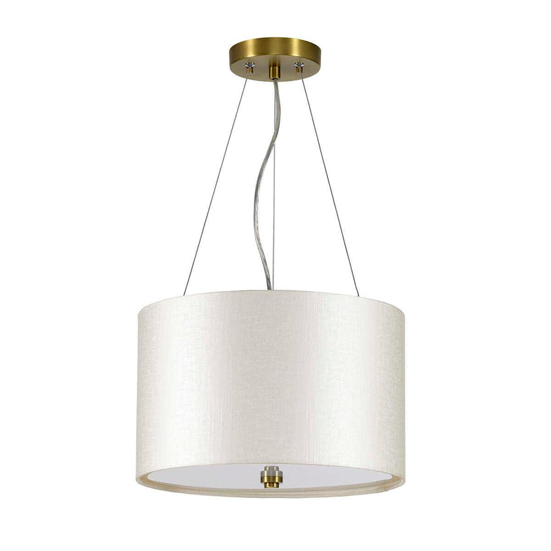 Pearce 14" Pendant with Brass Ceiling Pan Designers Light Box-Ceiling Pendant Lights-Elstead Lighting-7-Tiffany Lighting Direct
