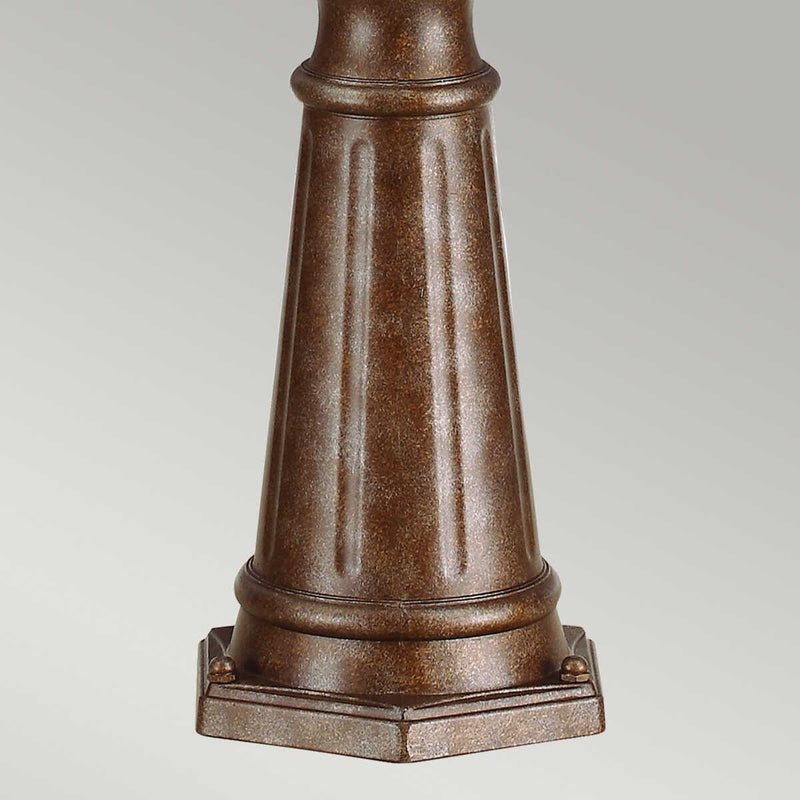 Feiss English Bridle Bronze Large Outdoor Lamp Post