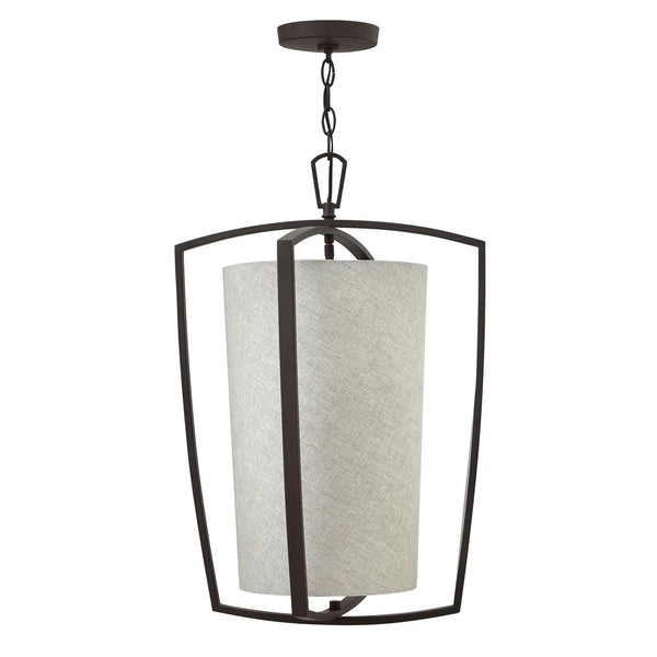 Hinkley Blakely 3 Light Large Bronze Ceiling Pendant Light-Ceiling Pendant Lights-Elstead Lighting-1-Tiffany Lighting Direct