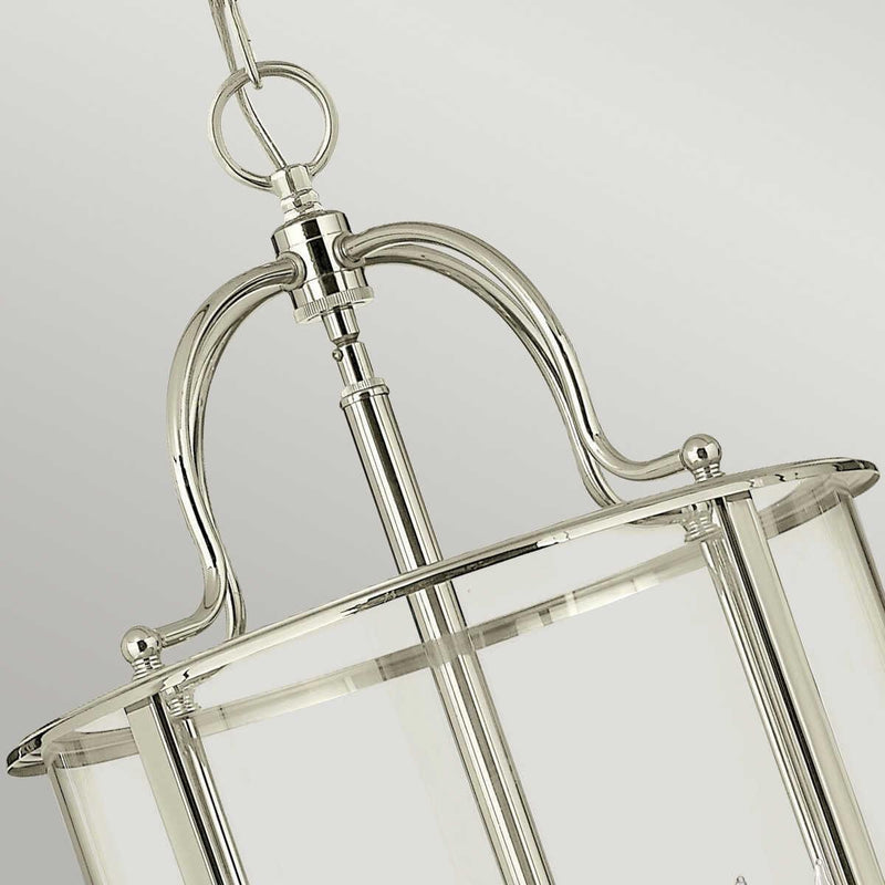 Hinkley Gentry 6 Light Large Polished Nickel Pendant-Ceiling Pendant Lights-Elstead Lighting-6-Tiffany Lighting Direct