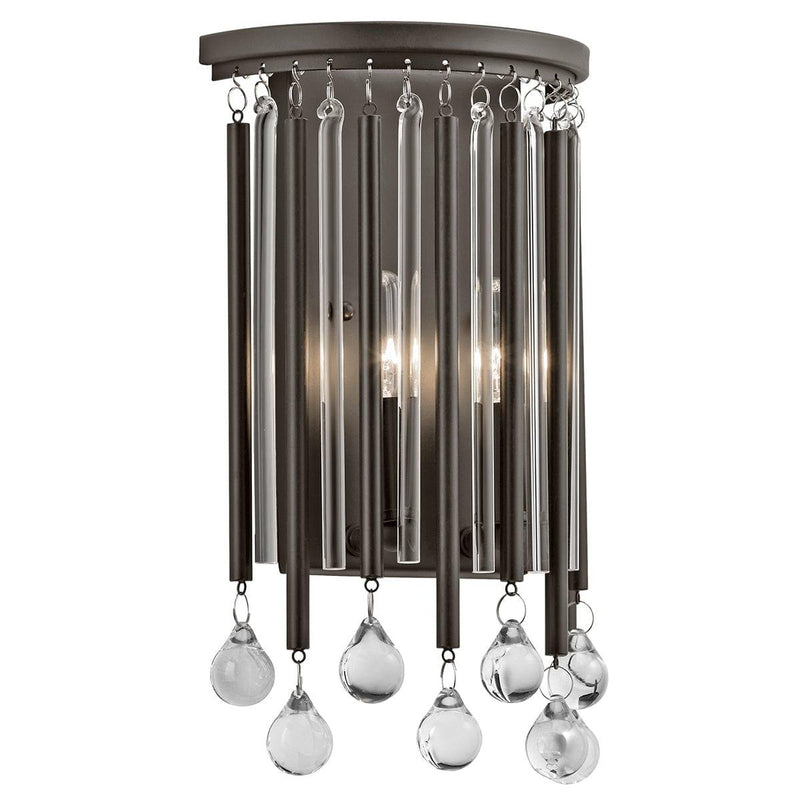 Kichler Piper 2 Light Wall Light in Espresso Finish