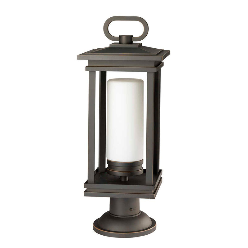 Kichler South Hope Bronze Large Outdoor Pedestal Light